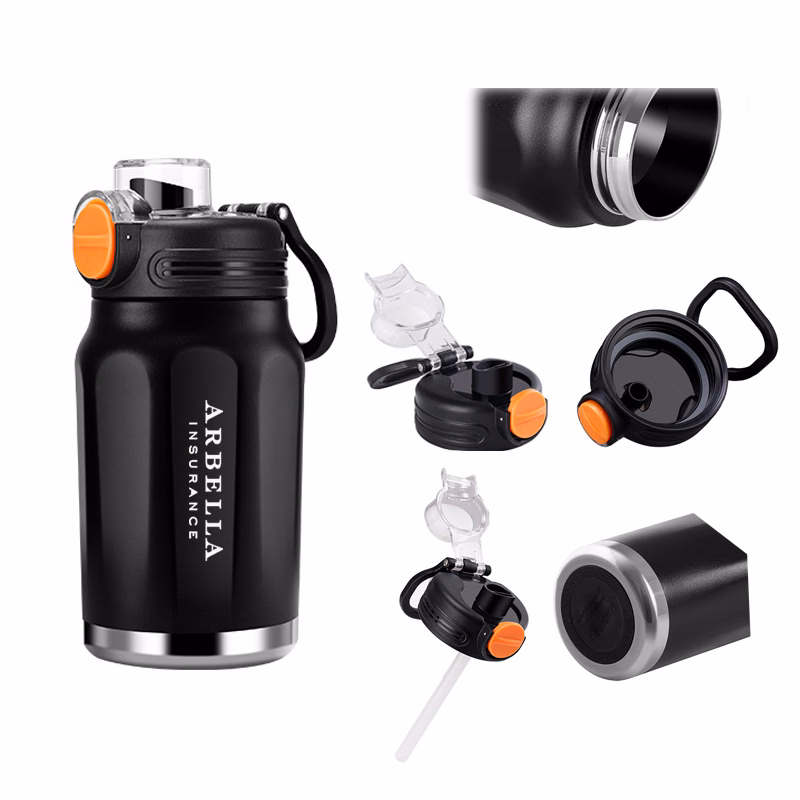 19oz Stainless Steel Fitness Water Bottle