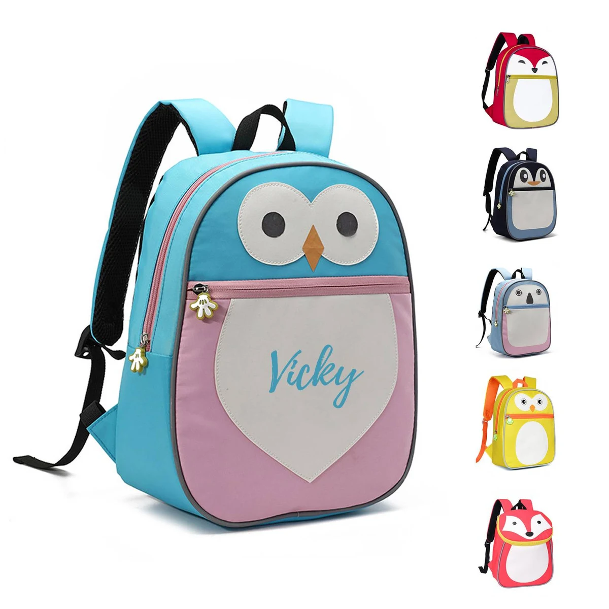 Cute Toddler Kids Oxford Backpack 1