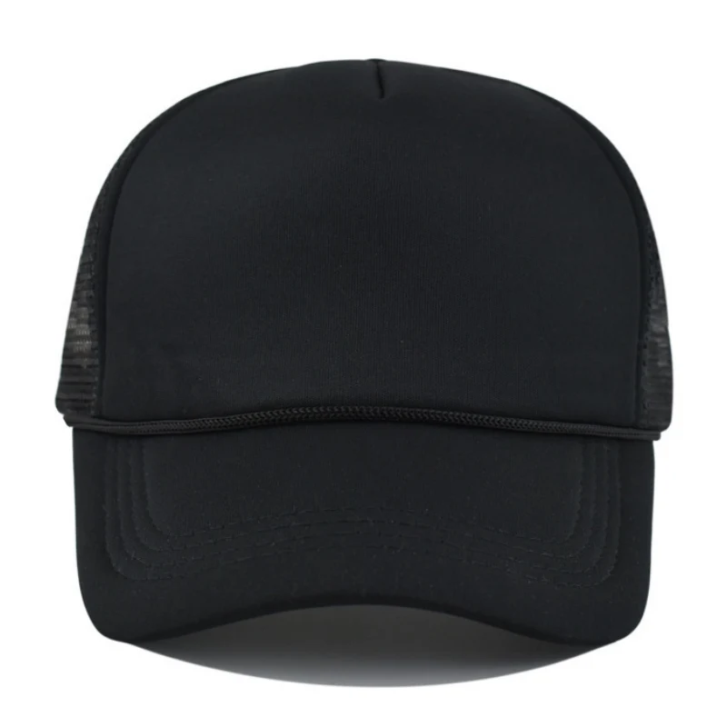 Sponge Mesh Baseball Trucker Cap with String 1