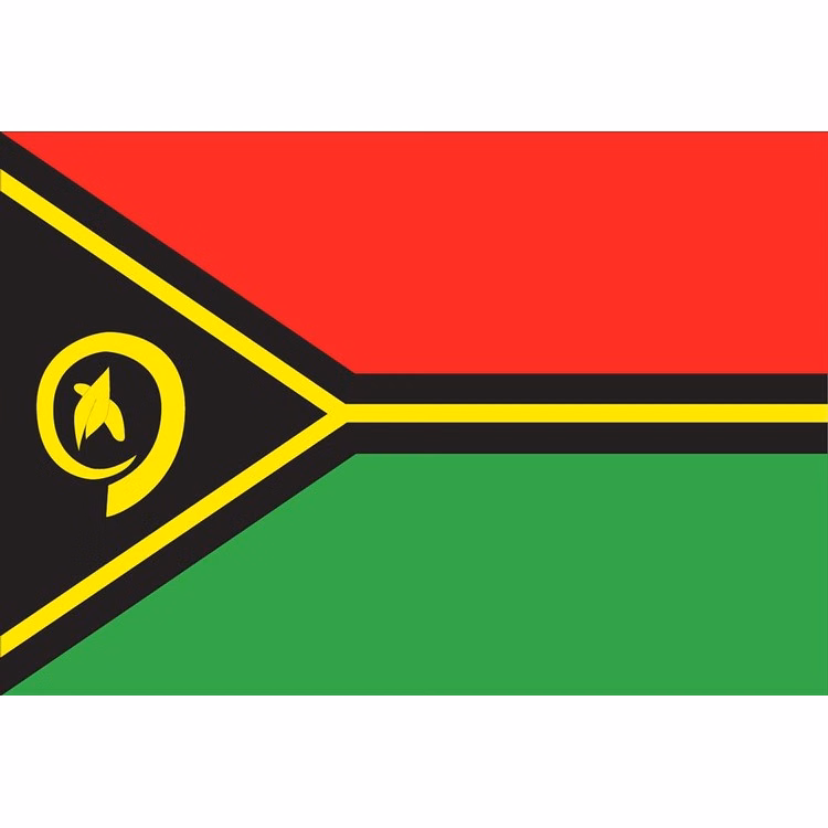 Vanuatu Flag - 5' x 8' - Nylon