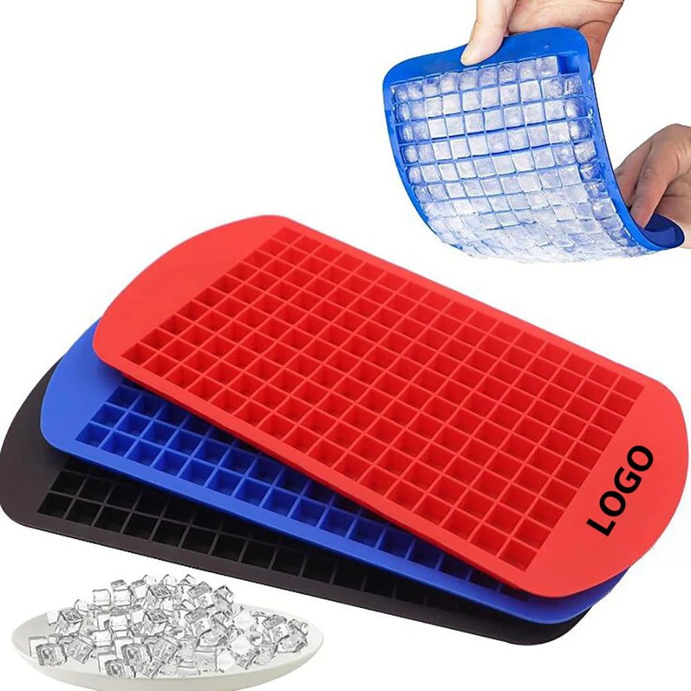 160 Grid Silicone Ice Cube Mold 1