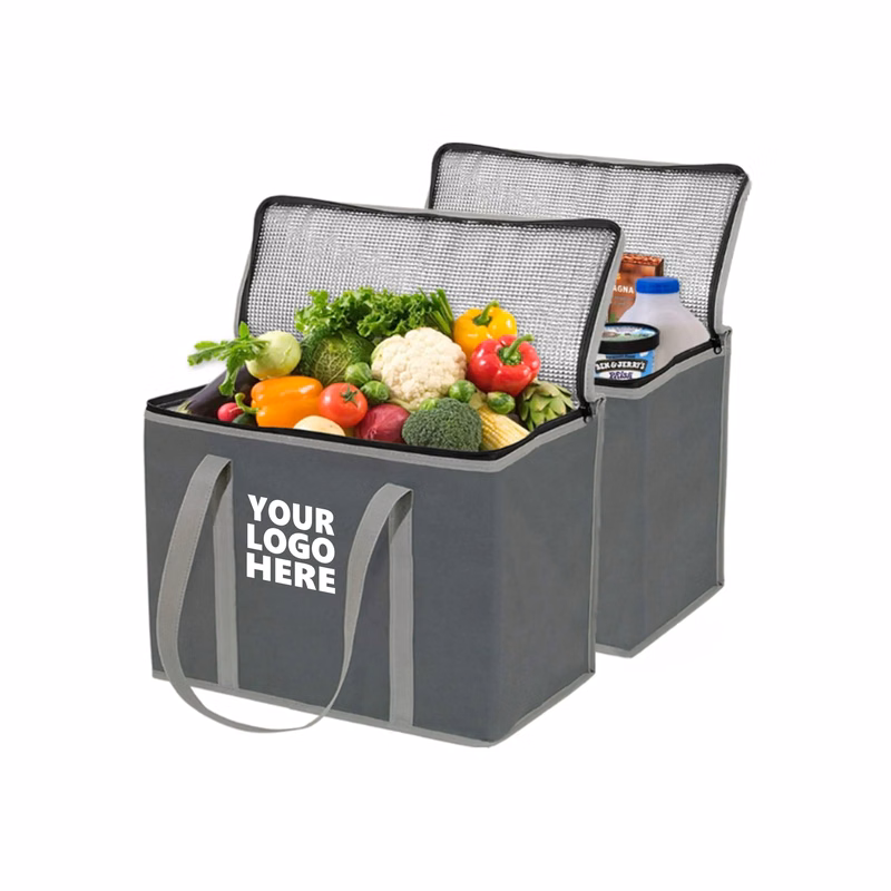 Picnic Bag with Non-Woven Fabric and Thermal Cotton