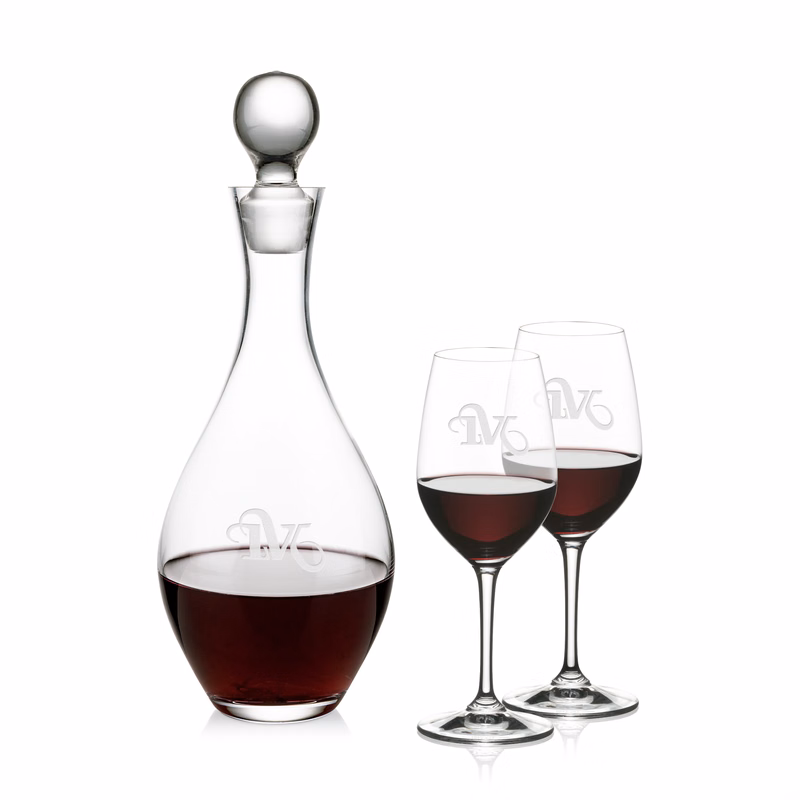 Briarwood Decanter & RIEDEL Oenologue Wine Set