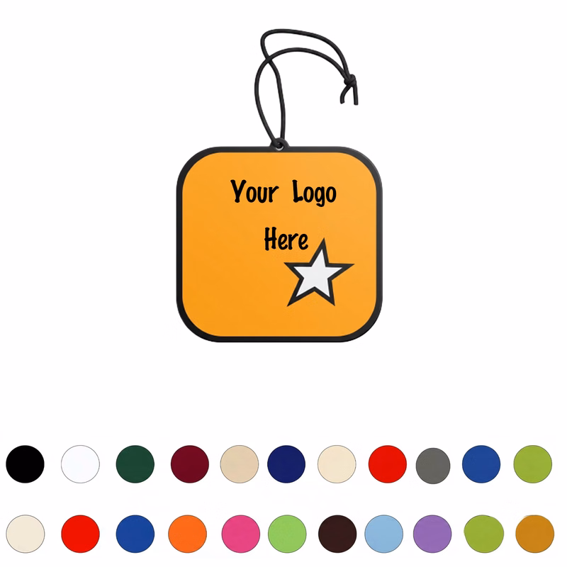 Customized Car Interior Pendants And Car Air Freshener Tablets