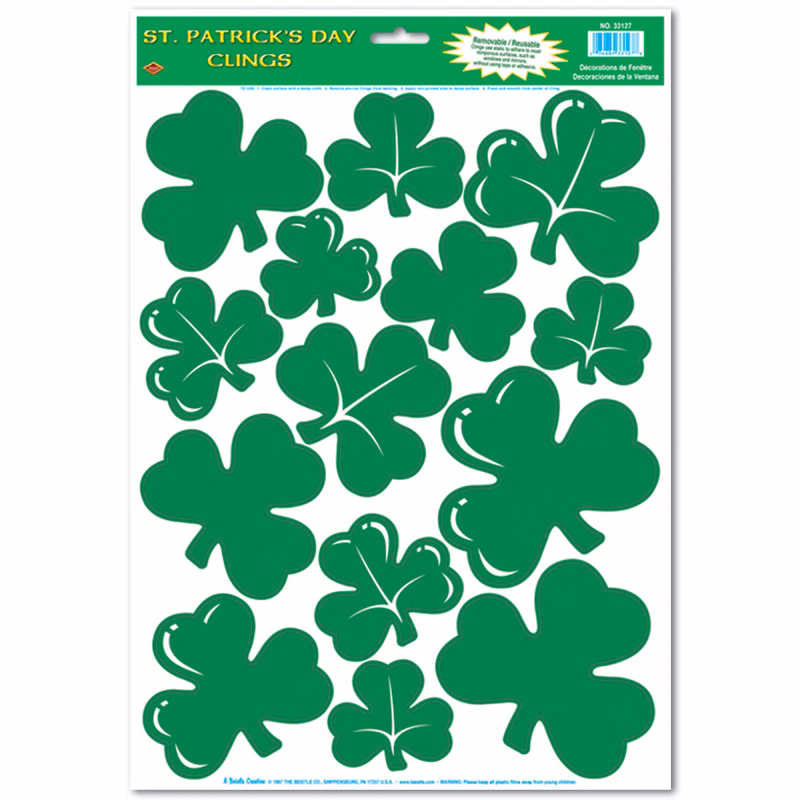 Shamrock Clings
