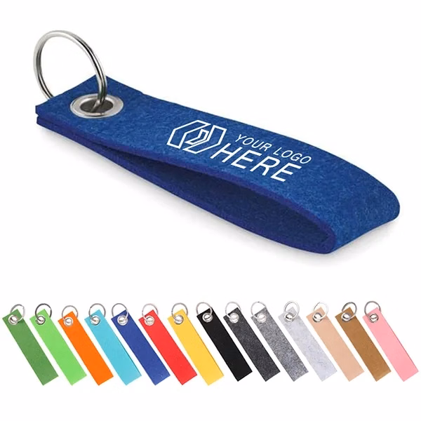 Custom Rpet Felt Keychain