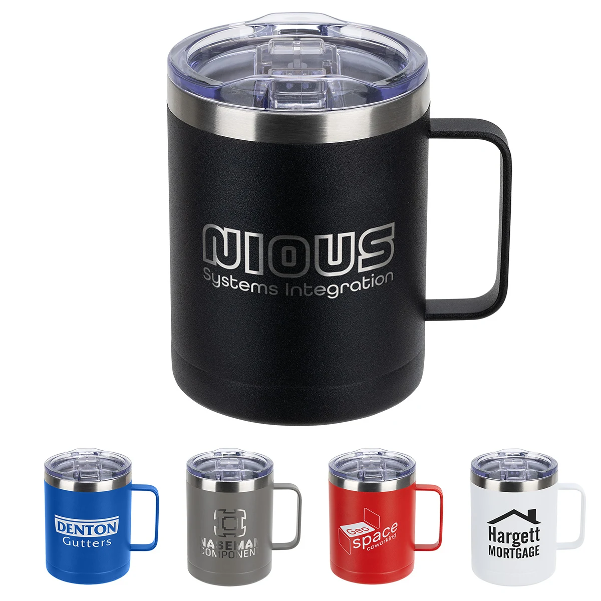 Ceva 14 oz Copper-Coated Powder-Coated Insulated Mug 1