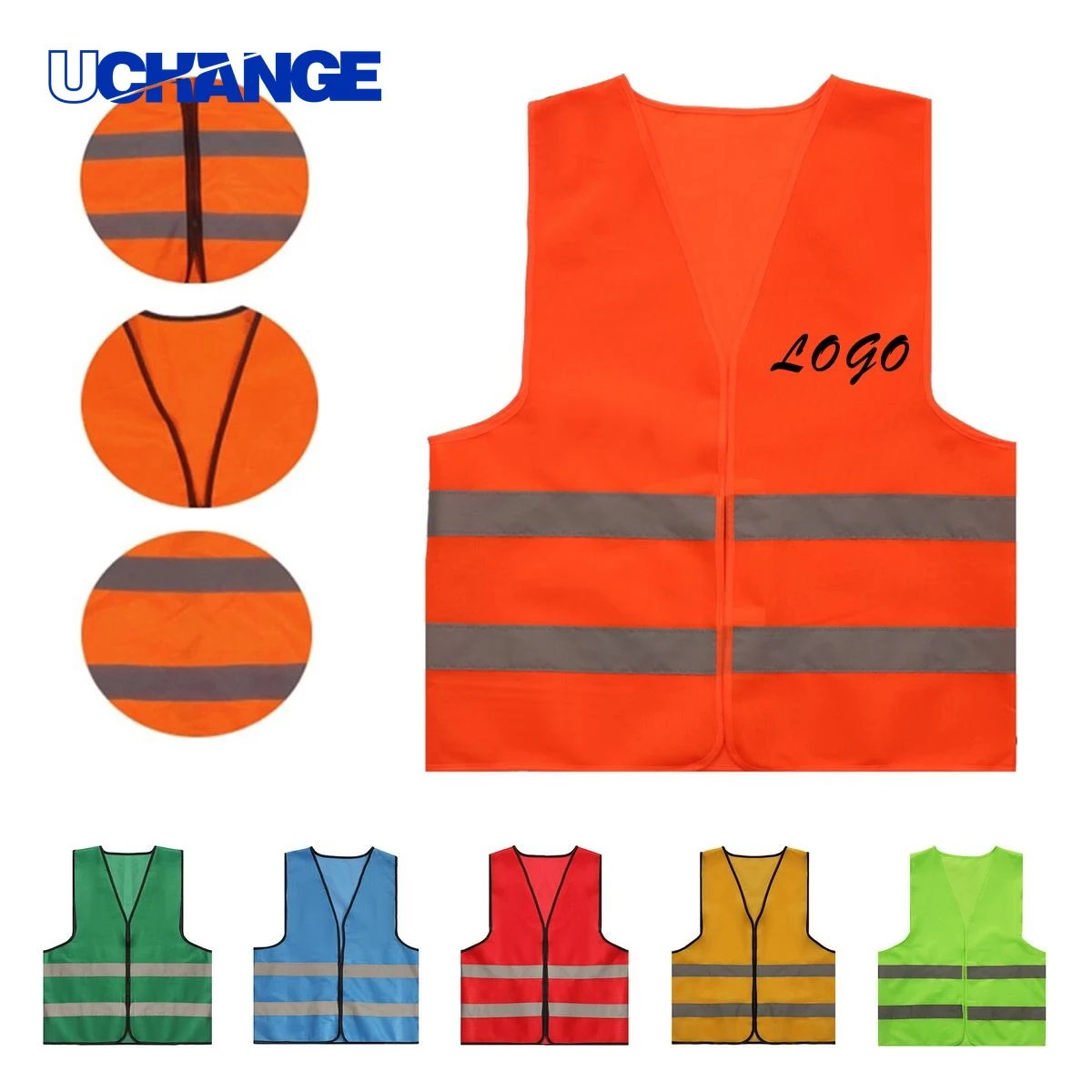 High-Visibility Magic Tape Reflective Vest 1