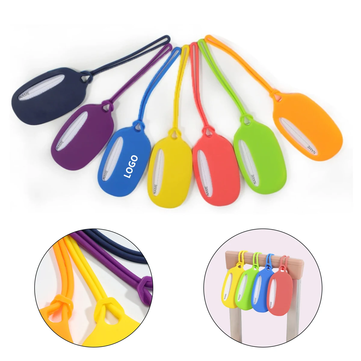 Silicone Travel Luggage Tag 1