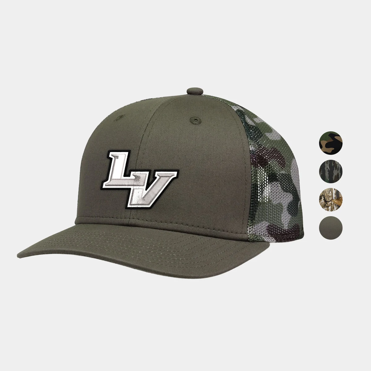 Camo Cotton Twill Trucker Cap 1