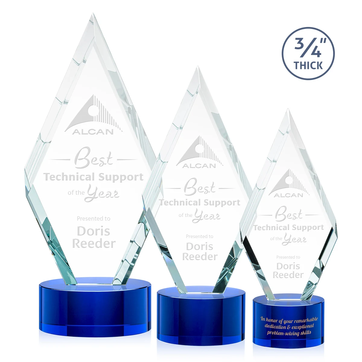 Richmond Award on Marvel Base - Blue 1