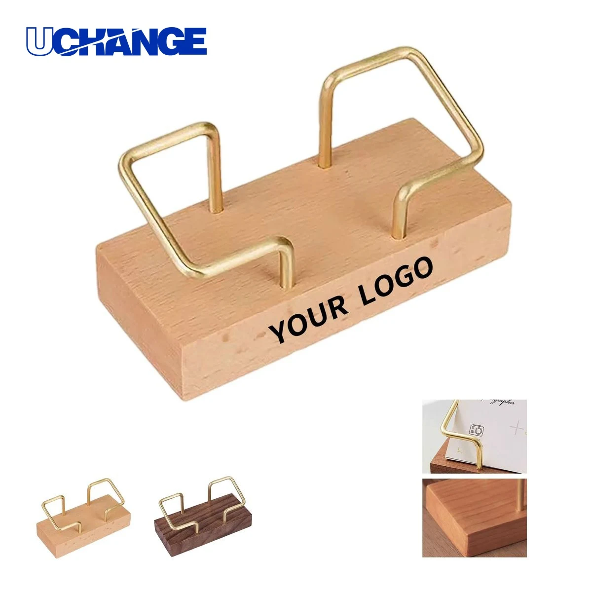 Business Card Holder Case Metal Finish 1