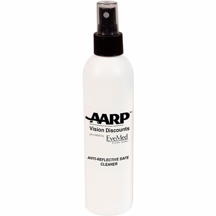 8 Fluid Oz. Bottle Opper Optics Eyeglass Cleaner - 1 Color on White Label