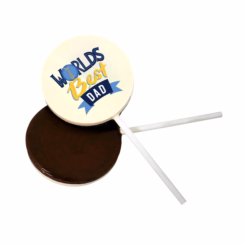 Father's Day Logo Chocolate Pop