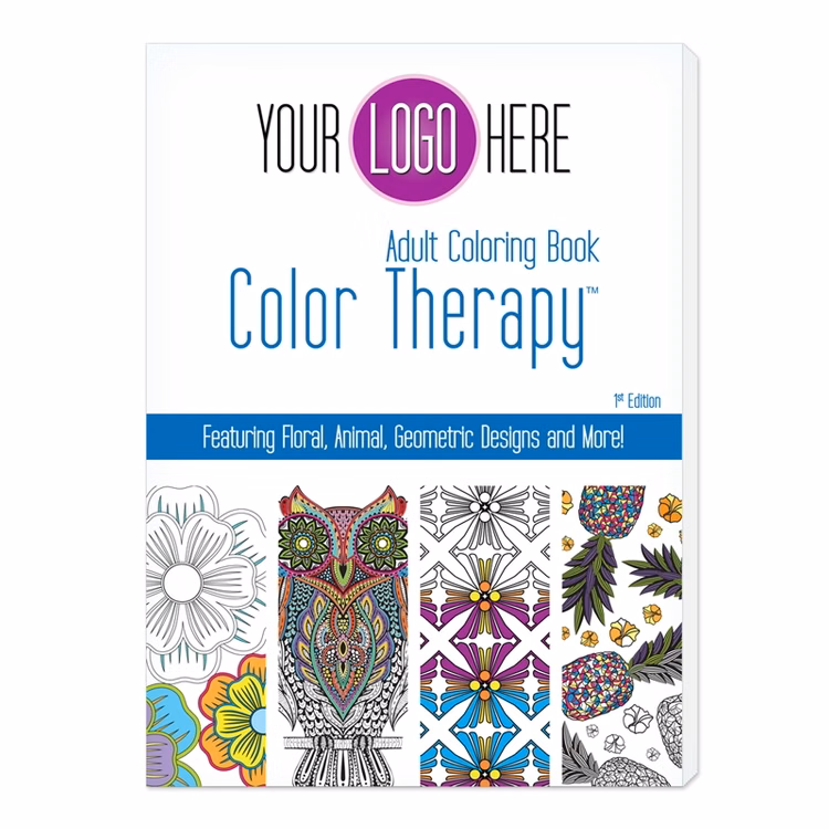 Color Therapy™ 24 Page Adult Coloring Book