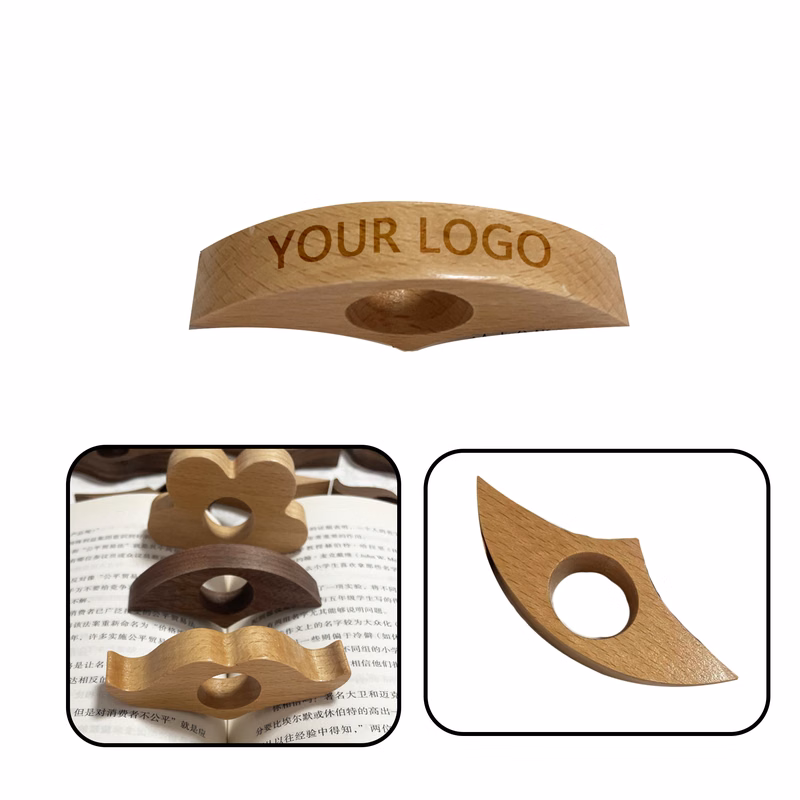 Wooden Thumb Bookmark