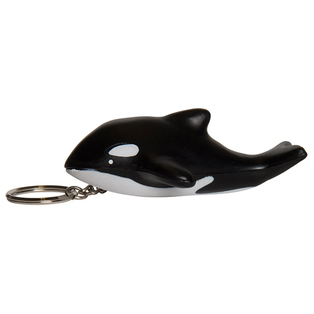 Orca Killer Whale Keyring Stress Reliever 1