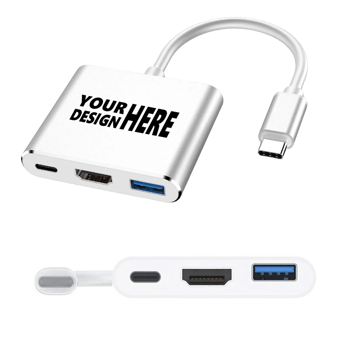 3 In 1 Type-C To HDMI Adapter 1