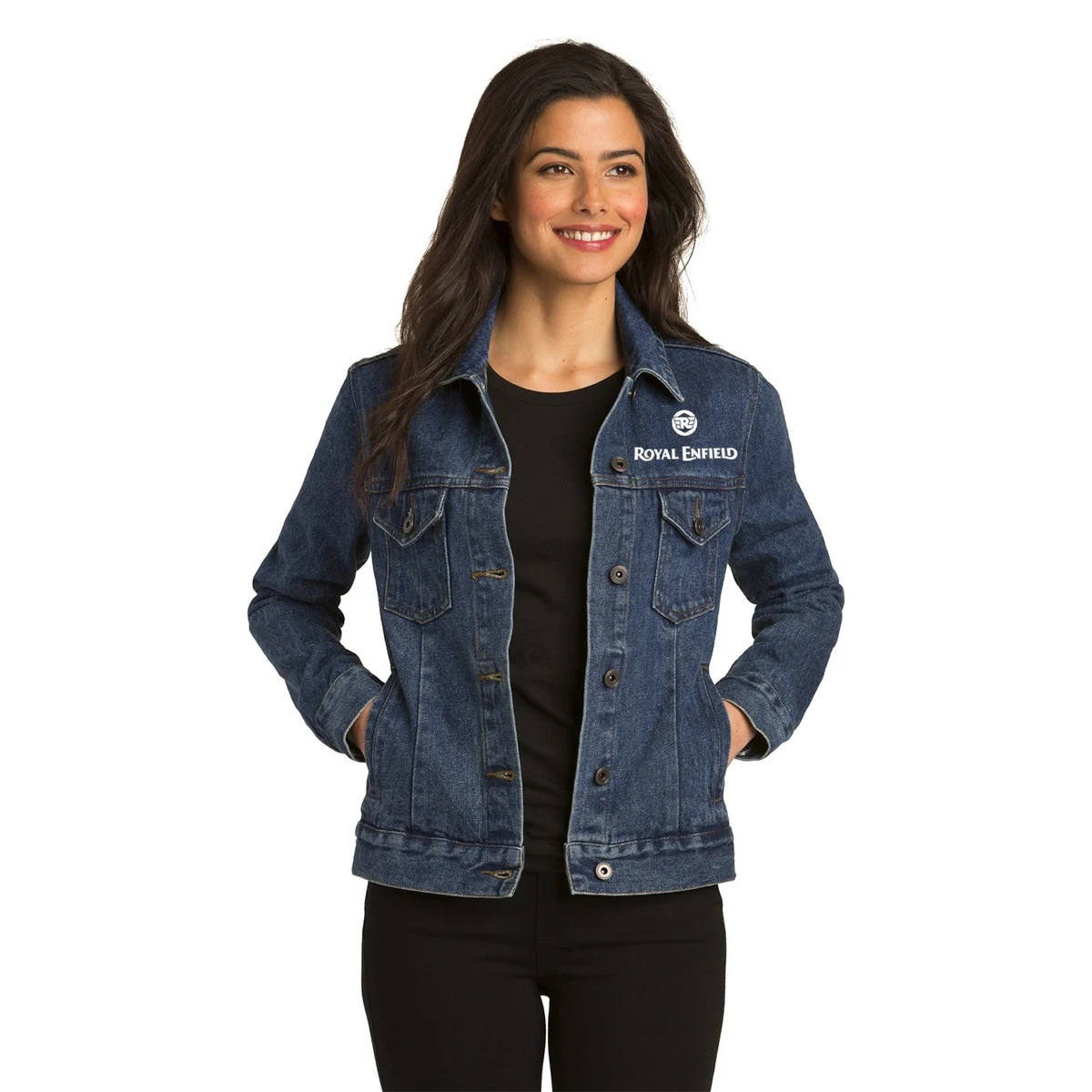 Port Authority® Women's Denim Jacket 1