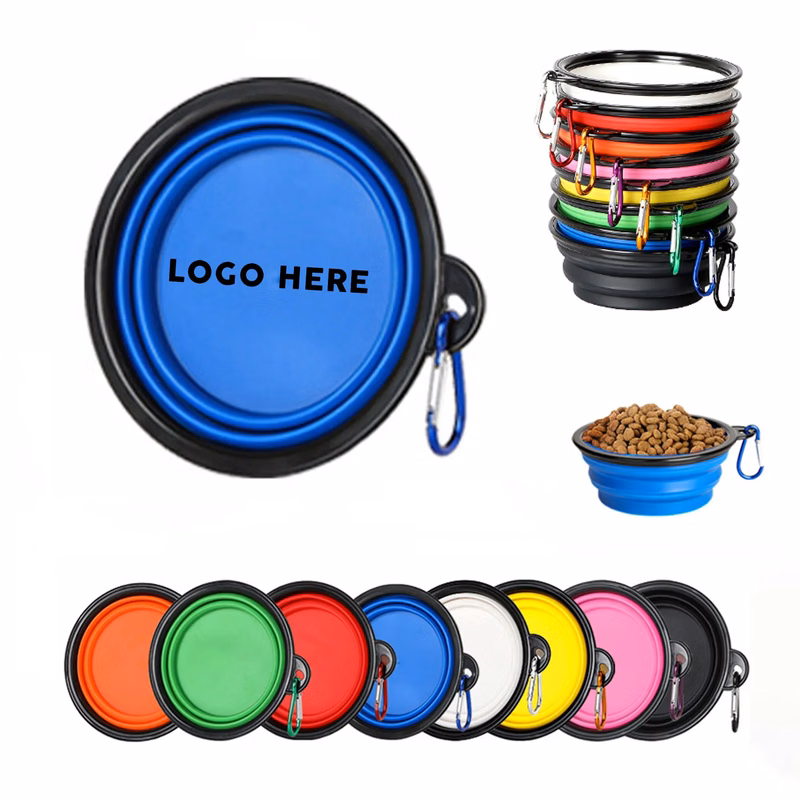 Collapsible Dog Cat Water Food Bowl