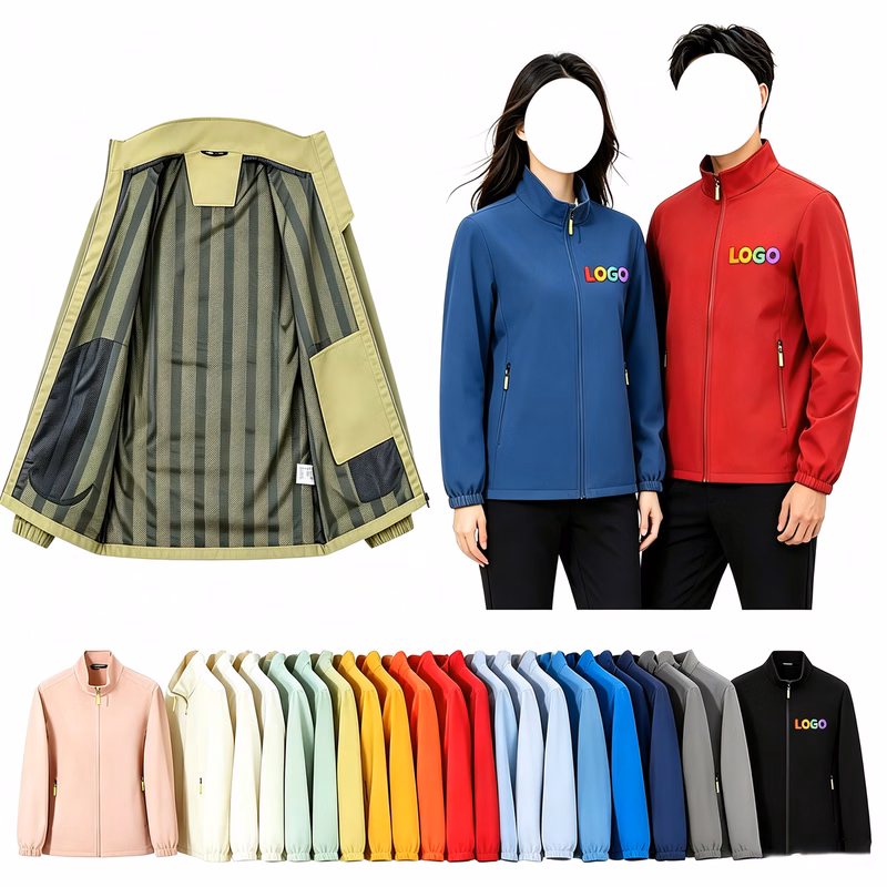 Custom Stand Collar Jacket