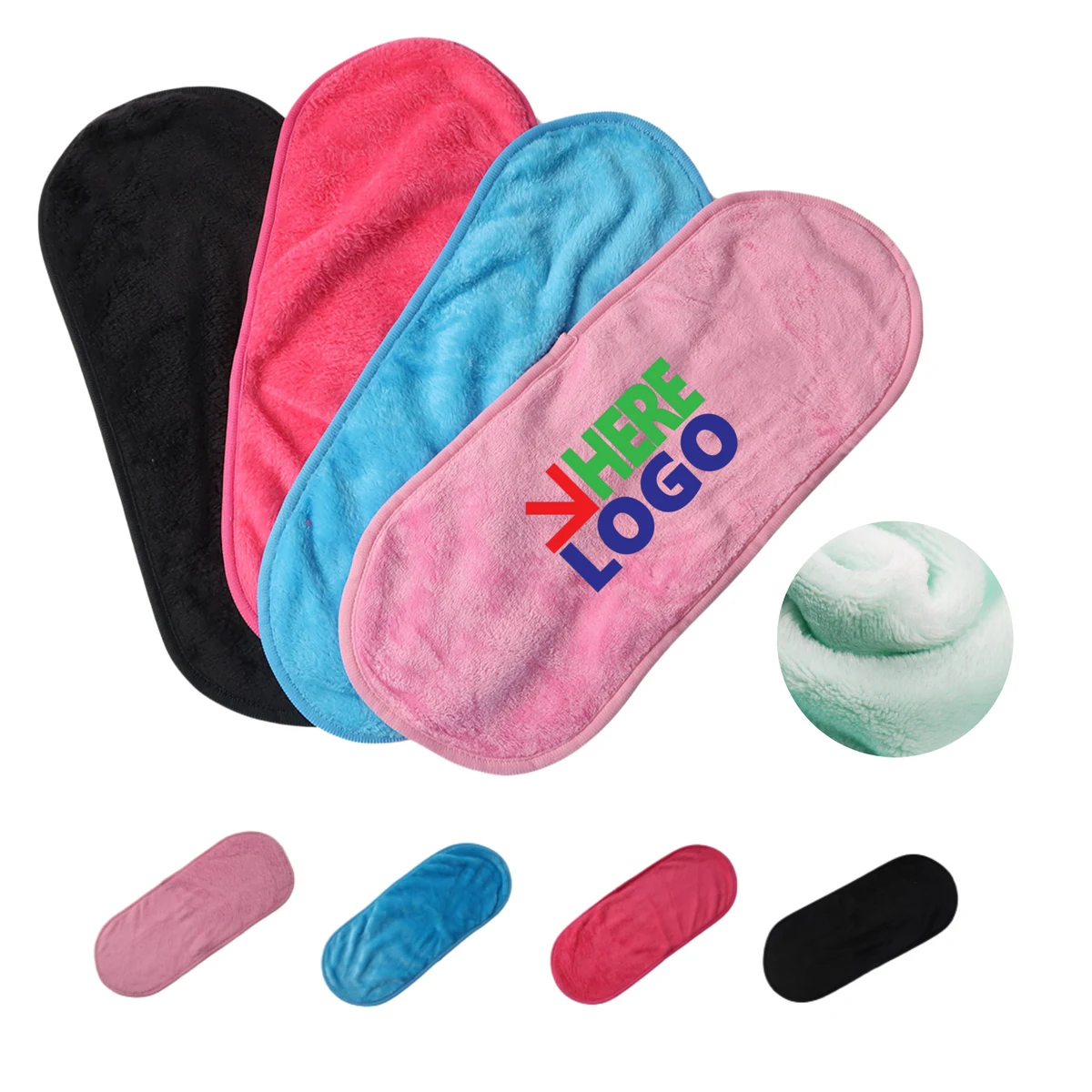 MOQ10 Reusable Makeup Remover Cloths 1