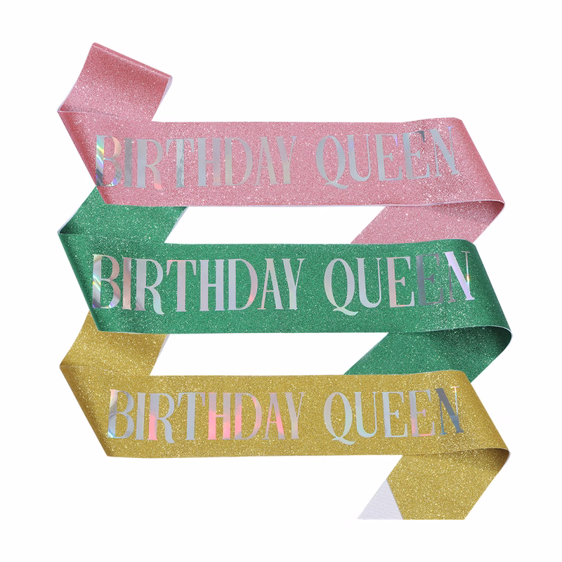 Birthday Queen Sash