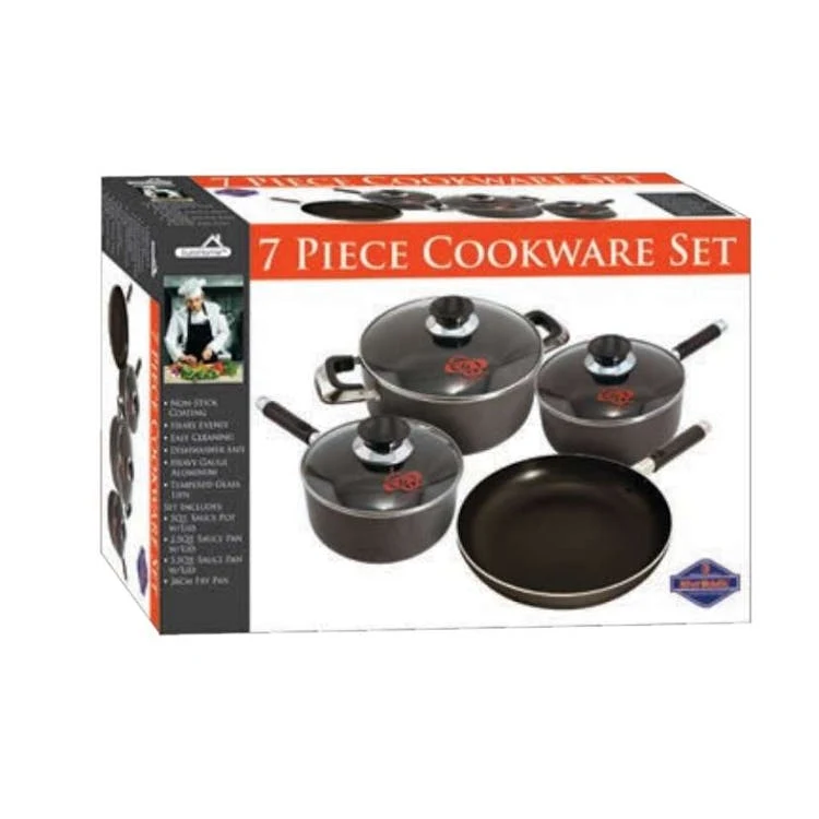 Non-Stick Cookware Sets - 7 Pc 1