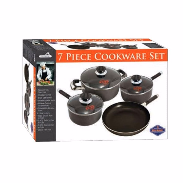 Non-Stick Cookware Sets - 7 Pc