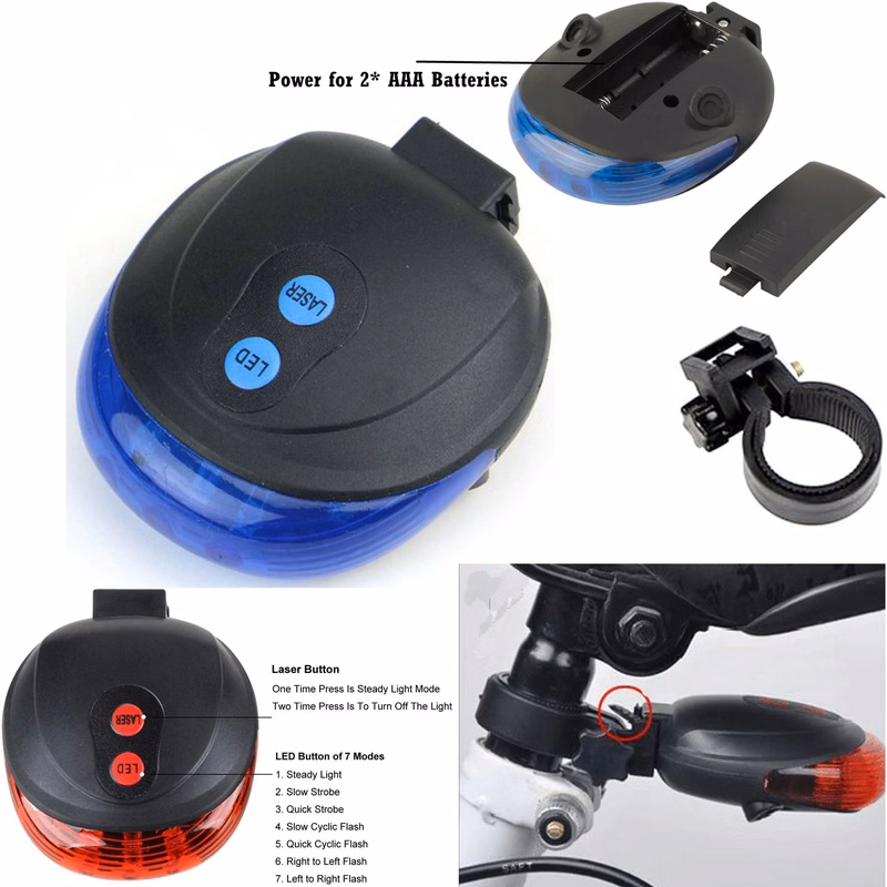 Bicycle Laser Taillight