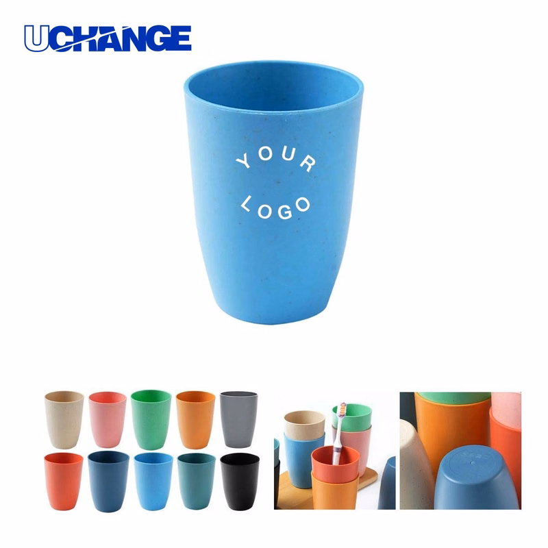 Eco Wheat Straw Cup Drinkware for Daily and Travel Use