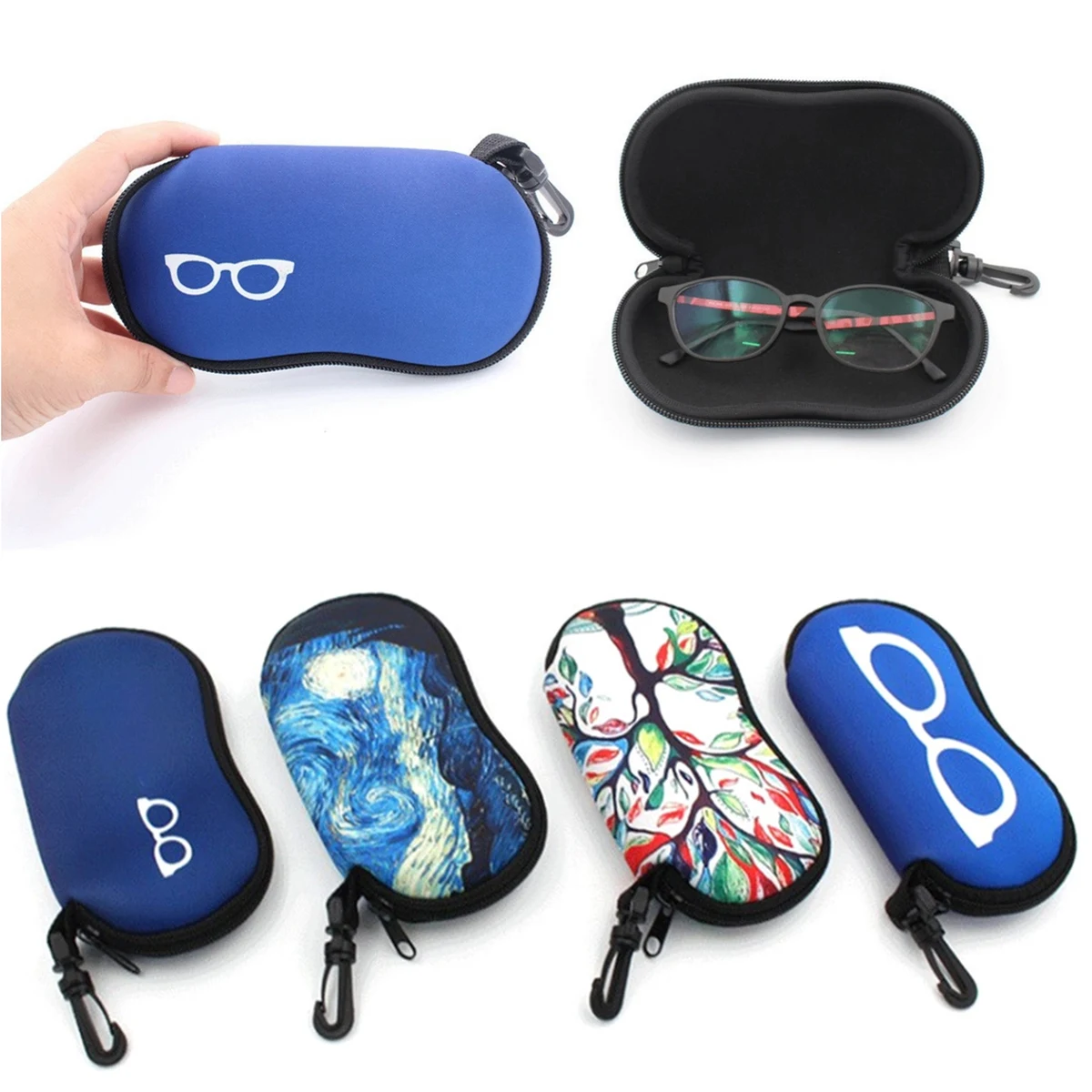 Ultra-portable sunglasses case 1