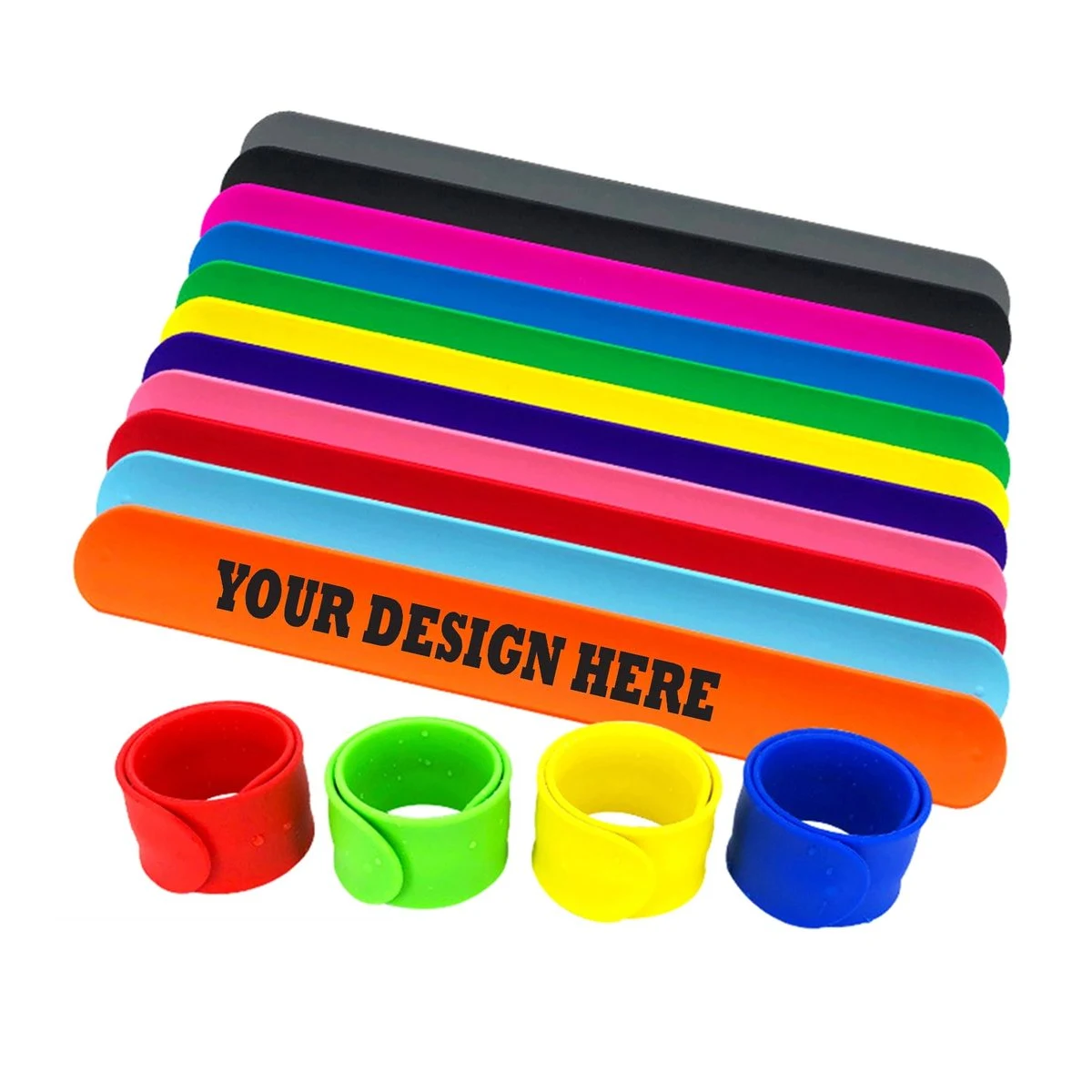 Silicone Slap Bracelet 1