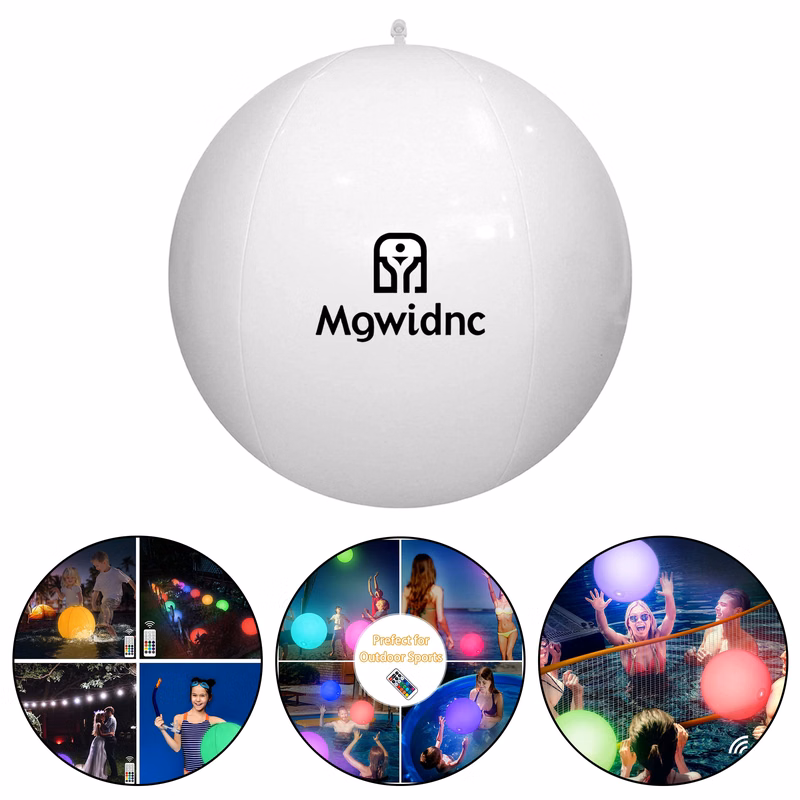 Outdoor Decorative LED Light Up Ball for Lawn, Pool