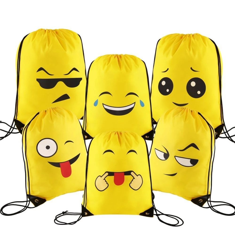 Emoji Drawstring Bags 1