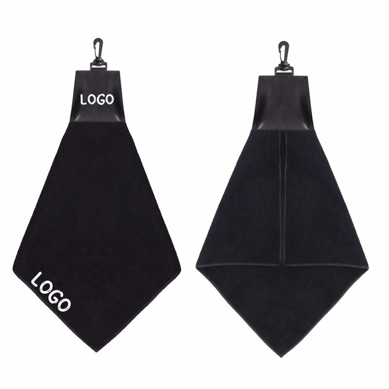 Microfiber Golf Towel With Clip Cleaning Club Cloth