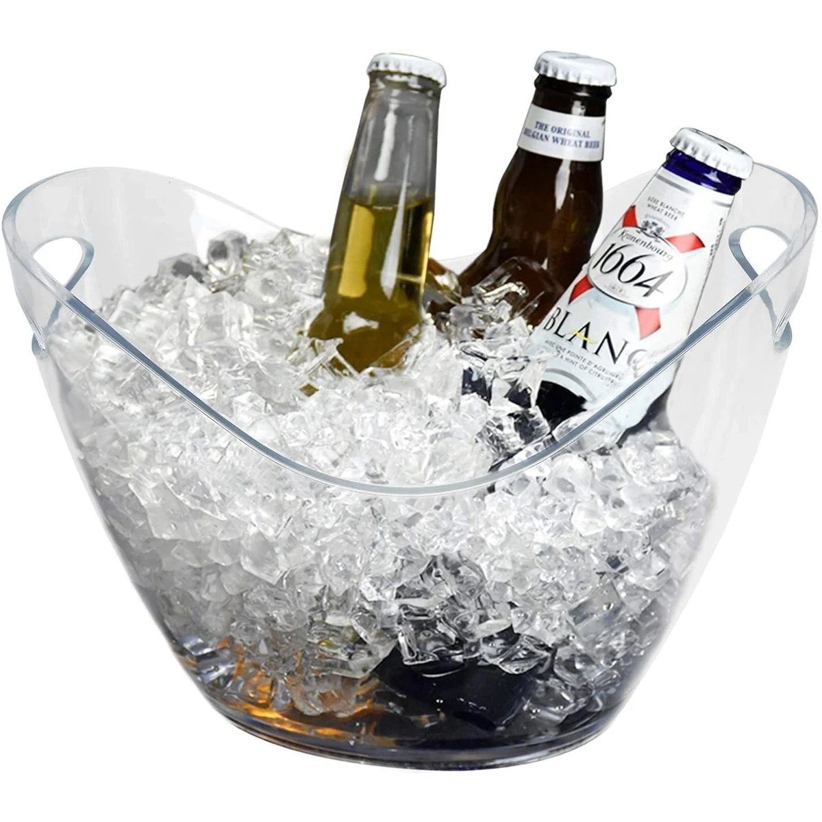 Ice Bucket Clear Plastic 3.5 Liter 1