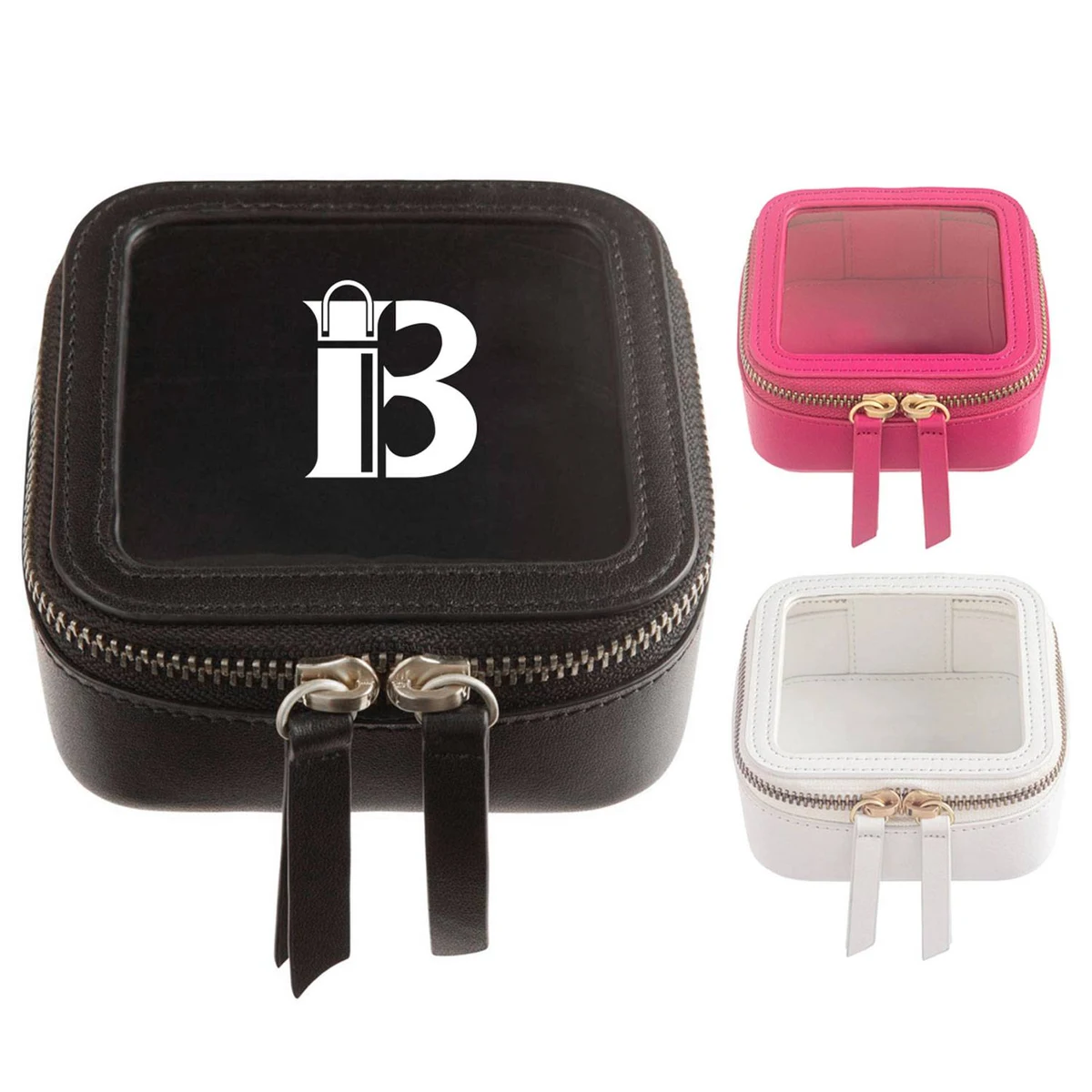PU Leather Travel Makeup Bag – Portable & Spacious 1