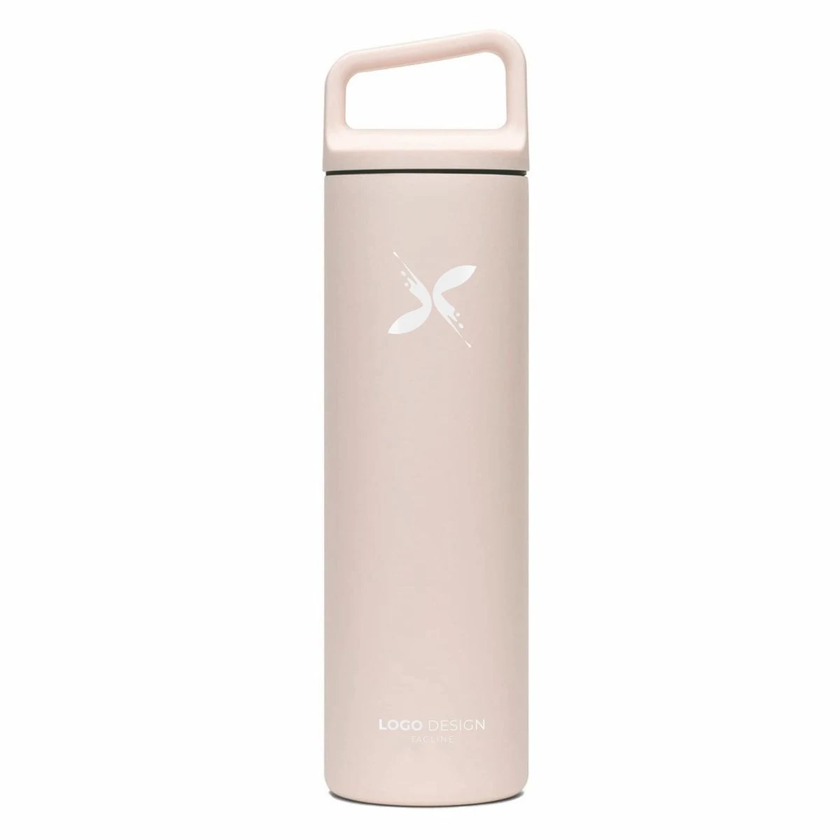 Wide Mouth Water Bottle - 20oz Insulated Water Bottle in Stainless Steel with Double Wall Vacuum 1