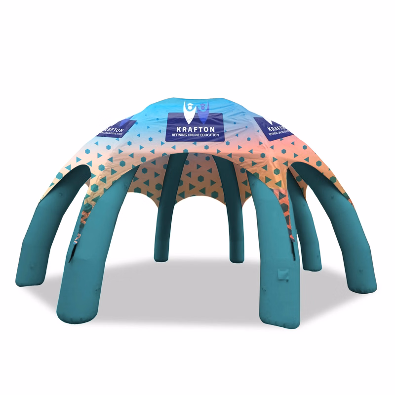 40' Custom Inflatable Spider Tent with 8 legs with Canopy