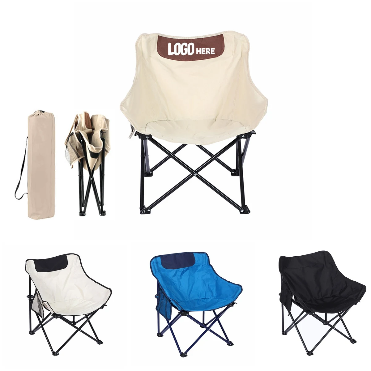 Portable Camping Moon Chair 1