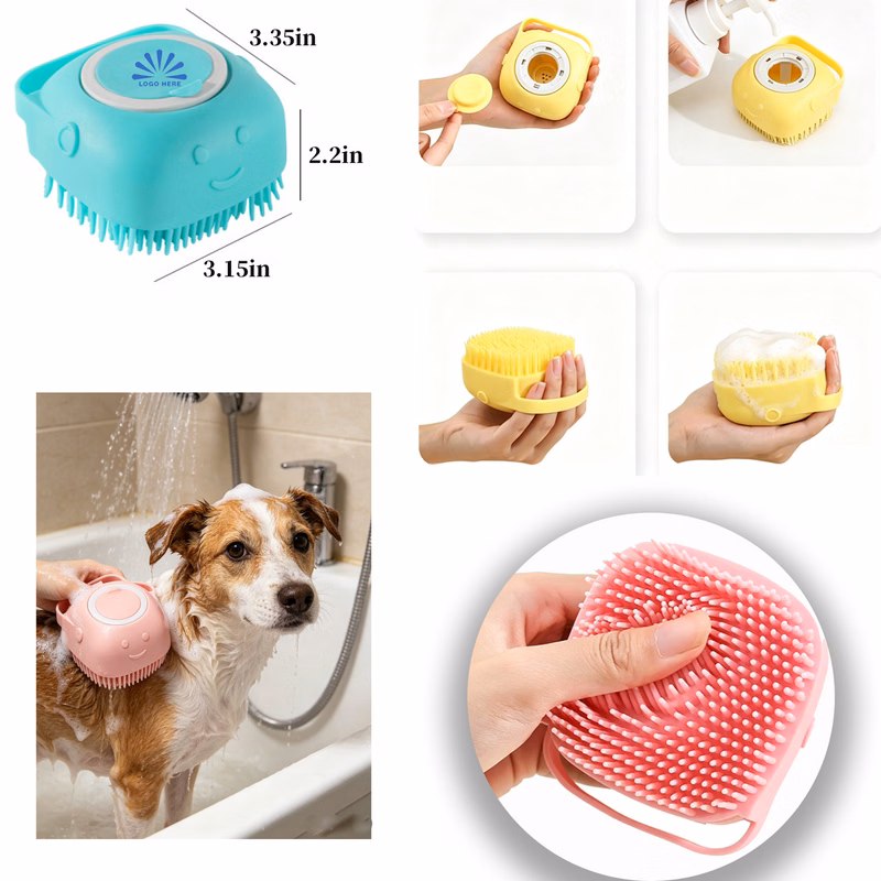 Pet Shower Cleaning Brush