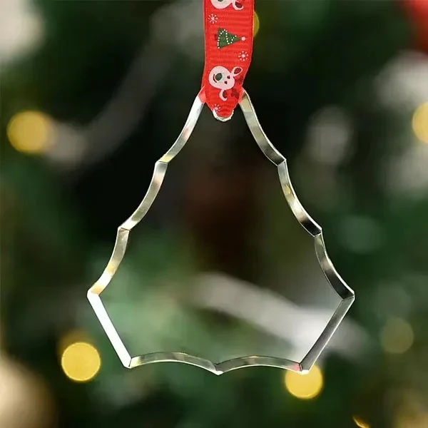 Faceted Crystal Christmas Tree Ornaments 1