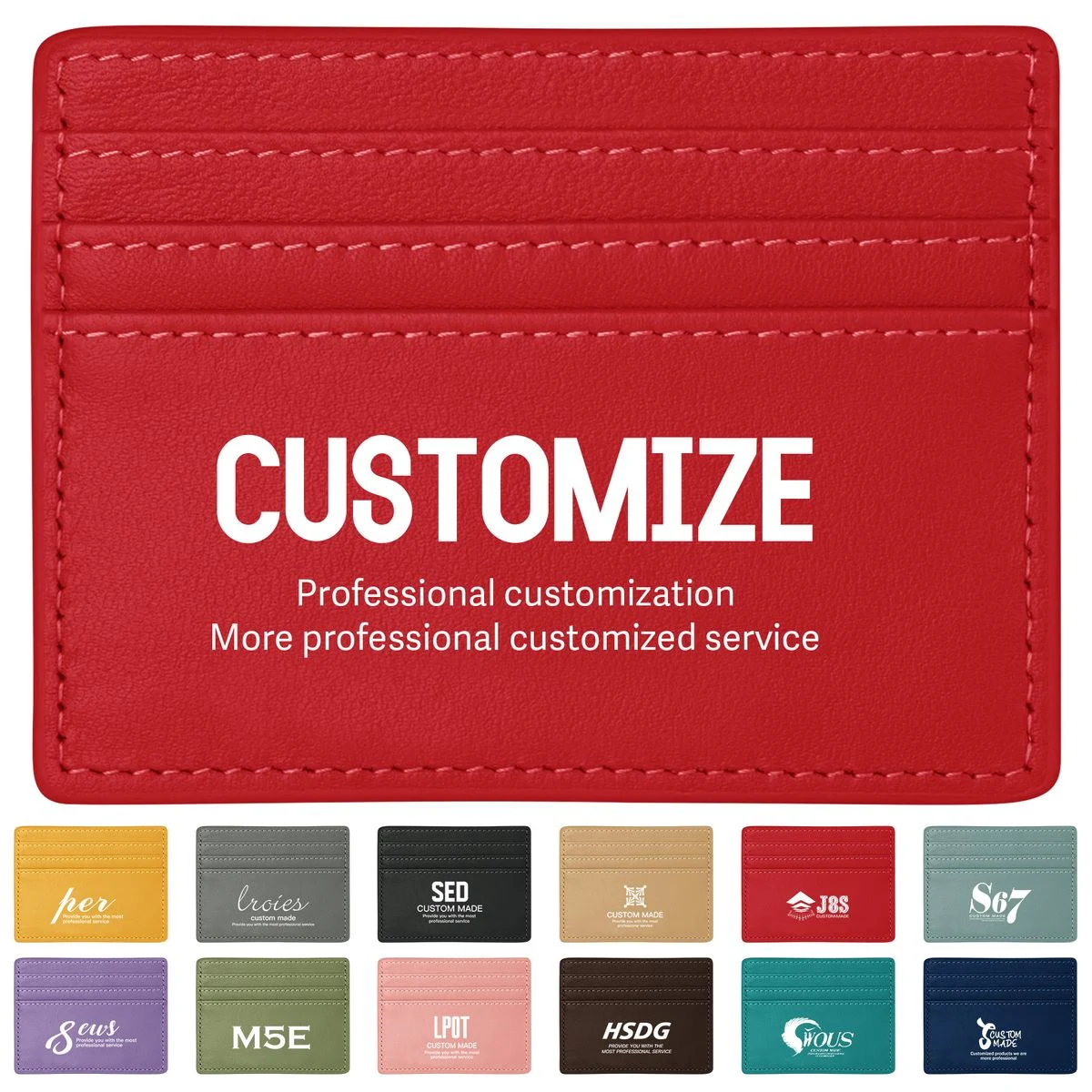 PU Leather Card Holder 1