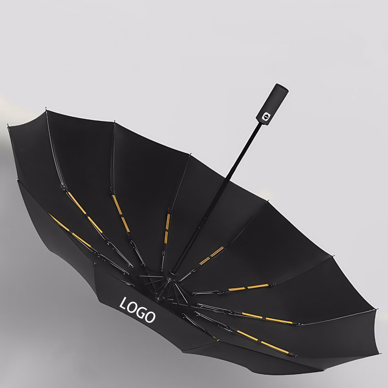 24-Rib Reinforced Windproof Umbrella