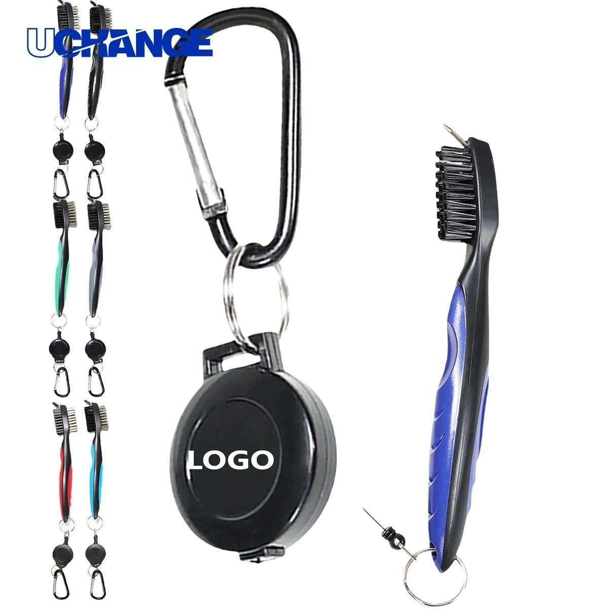 Golf Retractable Cleaning Brush Tool 1