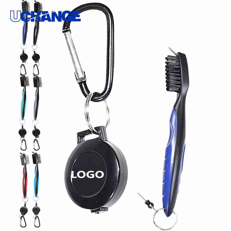 Golf Retractable Cleaning Brush Tool