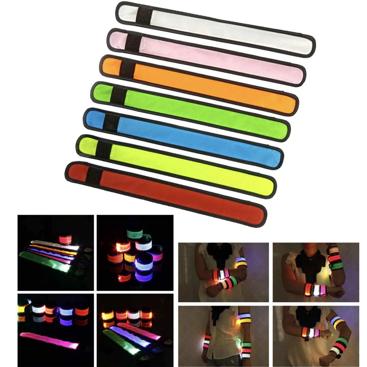 Light Flashing Slap Bracelet 1