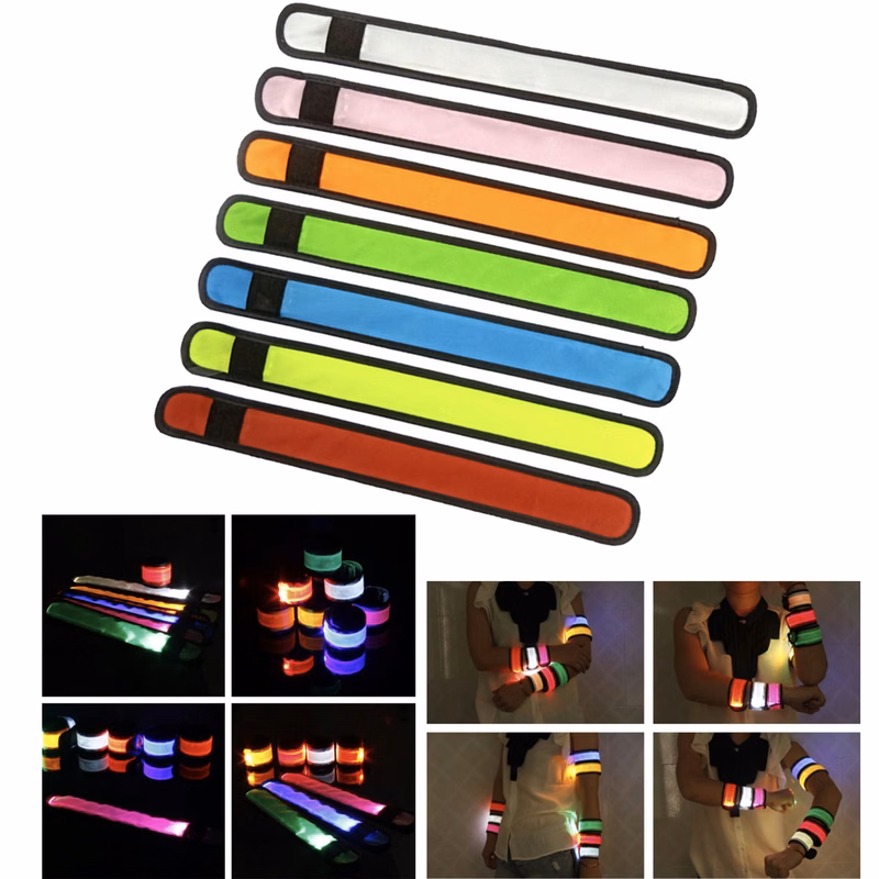 Light Flashing Slap Bracelet