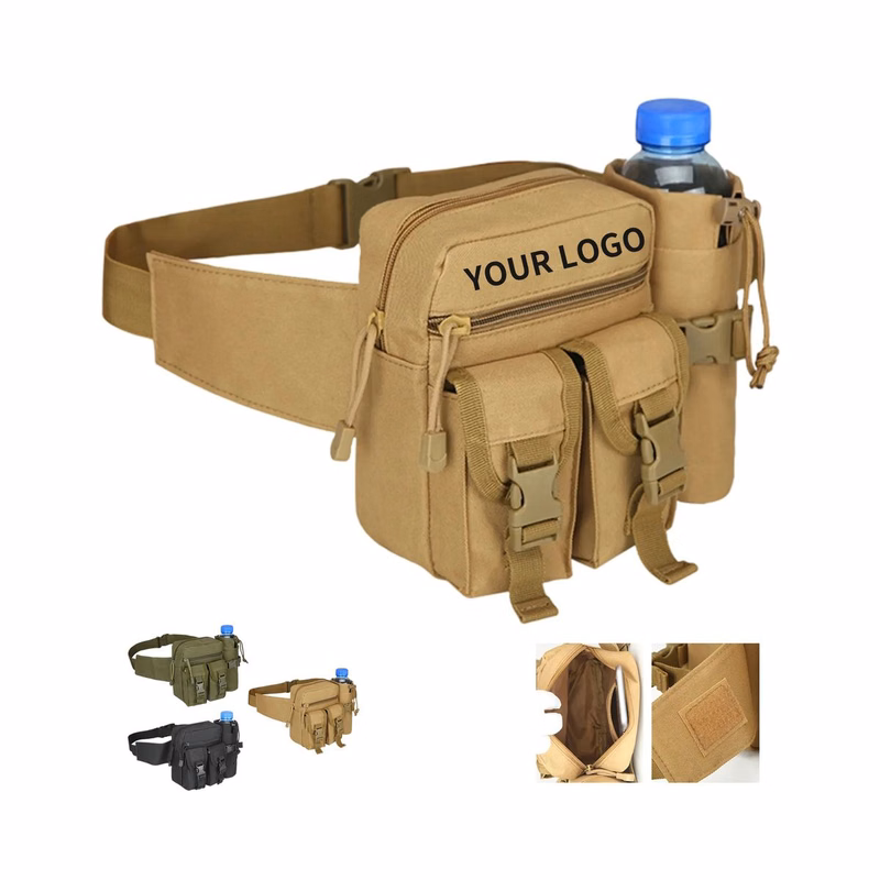 Oxford Waist Bag with Lightweight Compact Construction